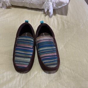 Roper Brown and Blue Casual Slip-On Loafers